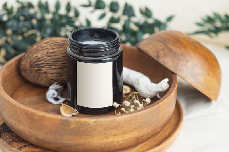 مجموعة شموع عطرية طبيعية